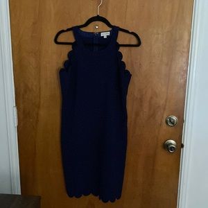 Maison Jules Navy Blue Cocktail Dress